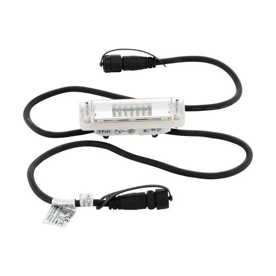 Eglo 61286 PASADA LED Handlaufleuchte 1,3W 110x29mm Weiss Transparent Neutralweiss IP44