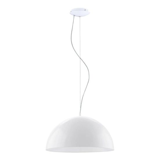 Eglo 61307 GAETANO LED Pendelleuchte 18W Ø380mm Weiss Warmweiss