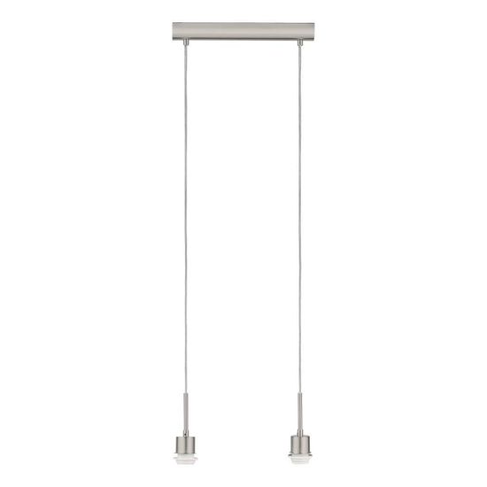 Eglo 61384 PASTERI PRO E27 Pendelleuchte 335x60mm Nickel-Matt