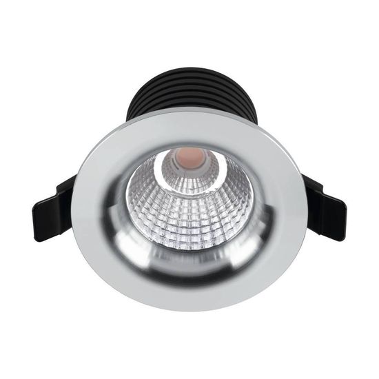 Eglo 61565 TALVERA G LED Einbauspot Downlight 1x6,4W Ø85mm Chrom Warmweiss