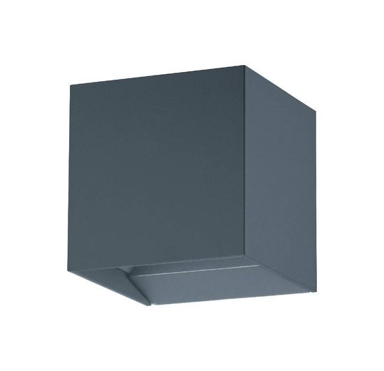 Eglo 61924 CALPINO PRO LED Außen-Wandleuchte 2x3,3W Anthrazit Warmweiss IP54