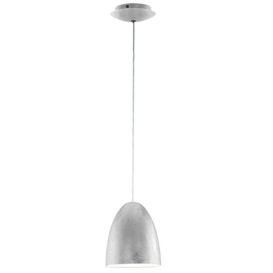 Eglo 62089 SARABIA PRO E27 Pendelleuchte Ø190mm Silber