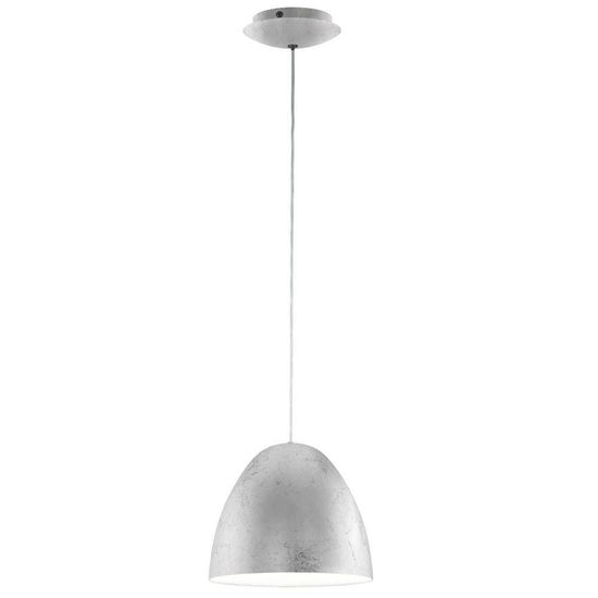 Eglo 62096 SARABIA PRO E27 Pendelleuchte Ø275mm Silber