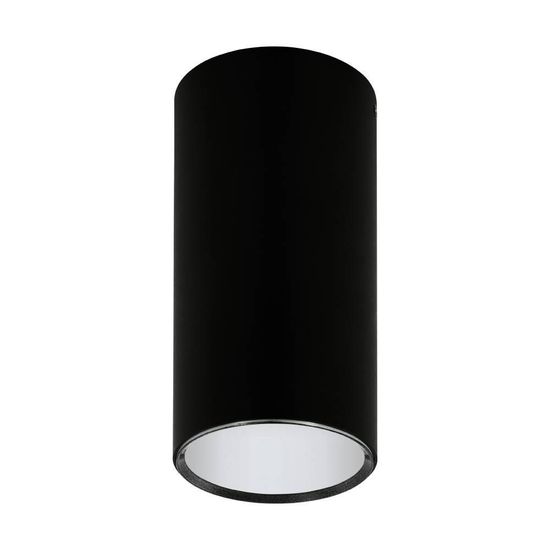 Eglo 62565 TORTORETO LED Deckenleuchte 1x21W Ø100mm Schwarz Warmweiss