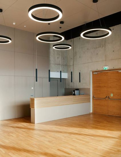 Eglo 63078 PASTRENGO 2 LED Pendelleuchte 60W Ø900mm Schwarz Weiss Warmweiss Dimmbar