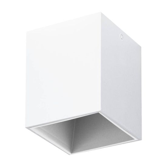 Eglo 63453 POLASSO PRO LED Anbauspots+Anbauleuchten 1x3,3W 100x100mm Weiss Warmweiss