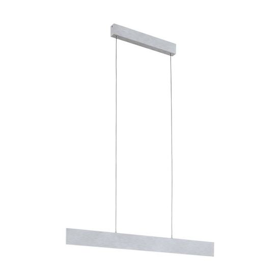 Eglo 64023 CLIMENE PRO LED Pendelleuchte 950x15mm Alu-Gebürstet Weiss Warmweiss Dimmbar