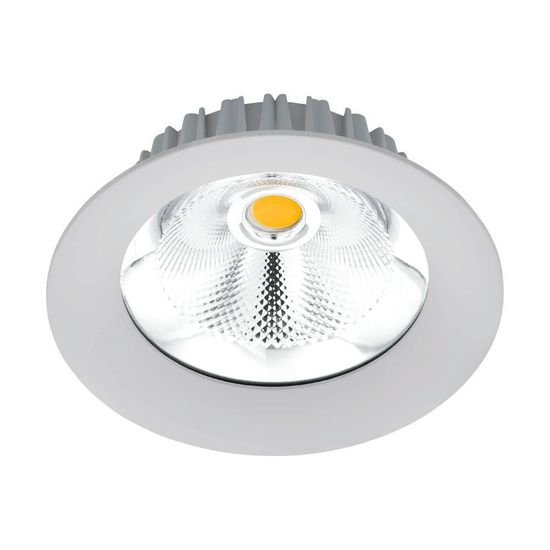 Eglo 64085 TREVIGLIO LED Leuchtspot 17,5W Ø142mm Silber Neutralweiss IP44