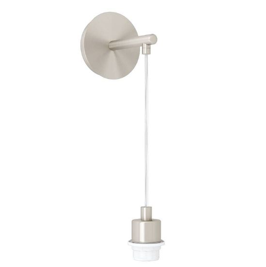 Eglo 64475 MARAUSA E27 Wandleuchte Nickel-Matt