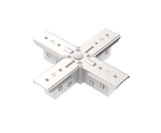 Eglo 648BT-XC-W LINE48V BT Schienenverbinder, X-Verbinder 96x96mm Schwarz