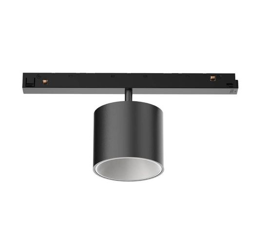 Eglo 648DS-509301-OOBLW LINE48V DS LED LED Stromschienenleuchte Ø72mm Schwarz Warmweiss