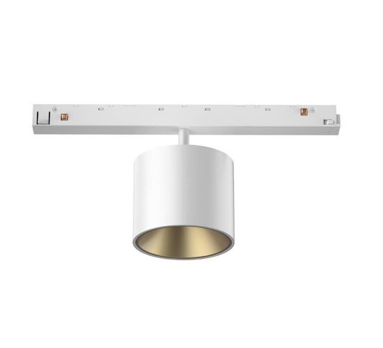 Eglo 648DS-509401-DDWHG LINE48V DS LED LED Stromschienenleuchte Ø72mm Weiss Neutralweiss Dimmbar