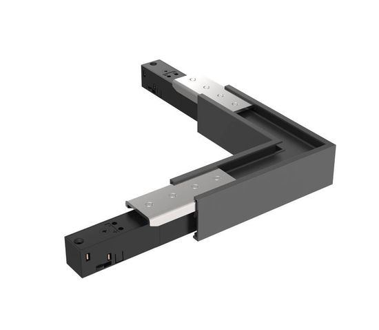 Eglo 648ST-LHC-B LINE48V ST Schieneneckstück, L-Eckstück 100x100mm Weiss