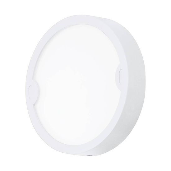 Eglo 65035 ALFENA-R PRO LED Außen-Wandleuchte 10W Ø180mm Weiss Warmweiss IP44