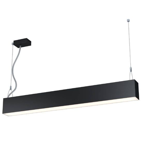 Eglo 65765 SEALZA 1 LED Hängeleuchte 60W 2280x70mm Schwarz Eloxiert Neutralweiss