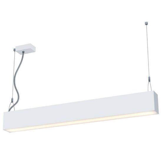 Eglo 67046 SEALZA 1 LED Hängeleuchte 53W 1140x70mm Weiss Neutralweiss