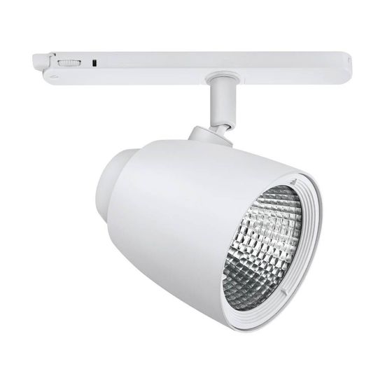 Eglo 67216 ARBERI LED Leuchtspot 40W Ø120mm Silber Neutralweiss Dimmbar