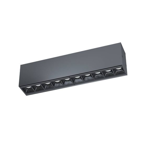 Eglo 67508 ALBAVILLA LED Deckenleuchte 2x10W 271x46mm Schwarz Neutralweiss Dimmbar