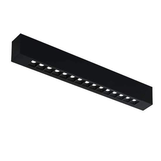 Eglo 67734 ALBAVILLA LED Deckenleuchte 3x10W 403x46mm Schwarz Neutralweiss Dimmbar