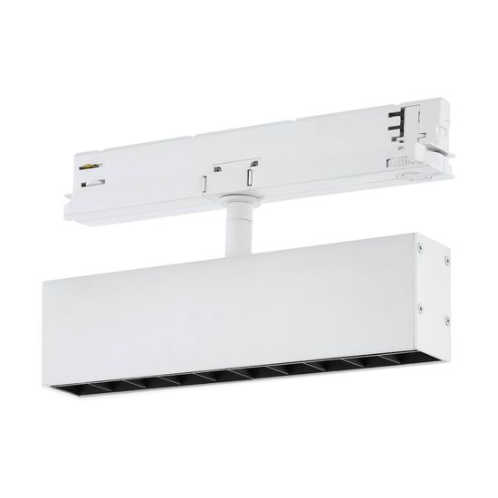 Eglo 67759 ALBAVILLA 3PHS LED LED Stromschienenleuchte 34,3W 271x38mm Weiss Warmweiss