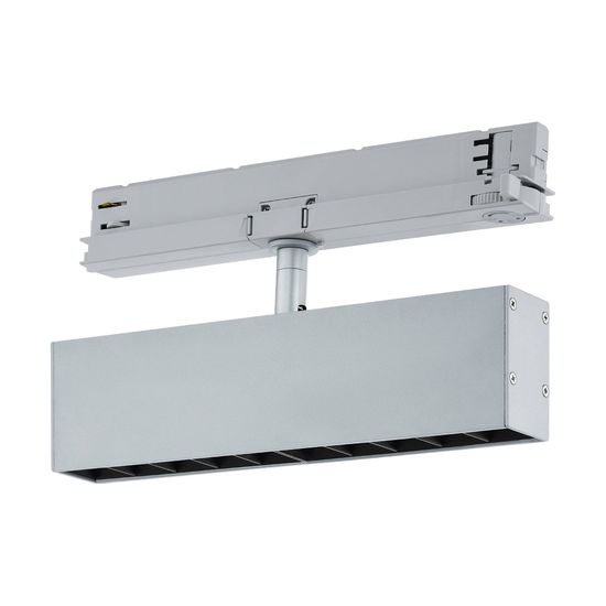 Eglo 67765 ALBAVILLA 3PHS LED LED Stromschienenleuchte 34,3W 271x38mm Silber Warmweiss