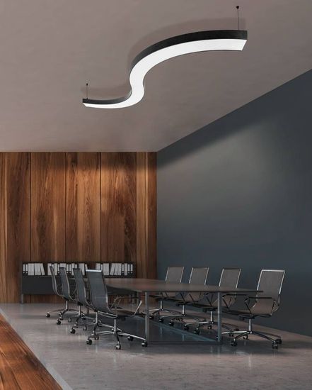 Eglo 68217 PASTRENGO 3 LED Pendelleuchte 32W 1379x90mm Schwarz Weiss Warmweiss