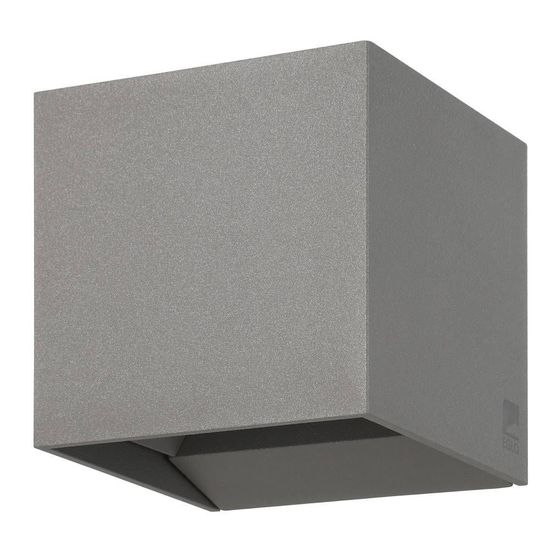 Eglo 68446 CALPINO PRO LED Außen-Wandleuchte 5,4W Silber Warmweiss IP65