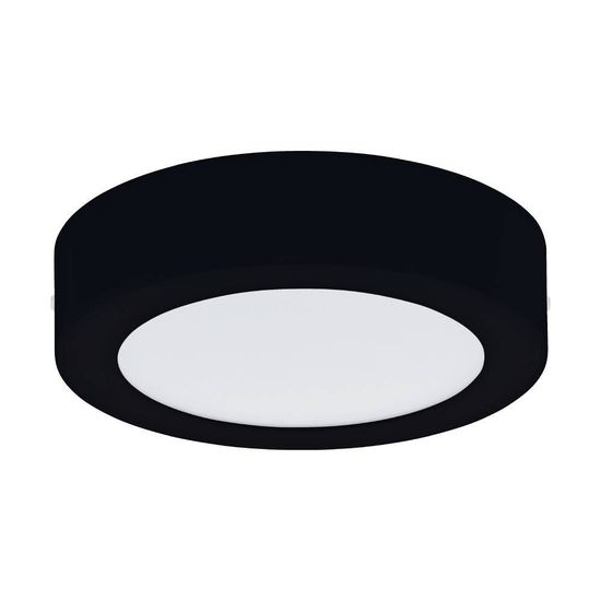 Eglo 68729 FUEVA PRO CCT LED Deckenleuchte 12,5W Ø170mm Schwarz Weiss Steuerbare Lichtfarbe