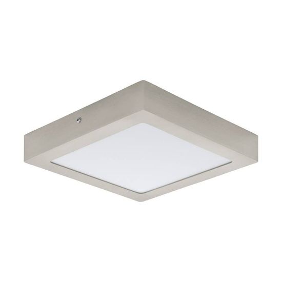Eglo 68742 FUEVA PRO CCT LED Deckenleuchte 14,5W 225x225mm Nickel-Matt Weiss Steuerbare Lichtfarbe