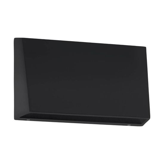 Eglo 68806 GUASIMAL LED Außen-Wandleuchte 1x9,5W Schwarz Transparent Steuerbare Lichtfarbe IP65