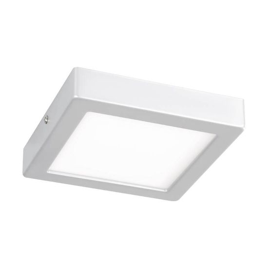 Eglo 75603 IDUN LED Ein-/Aufbauleuchte 9,5W 170x170mm Silber Weiss Neutralweiss