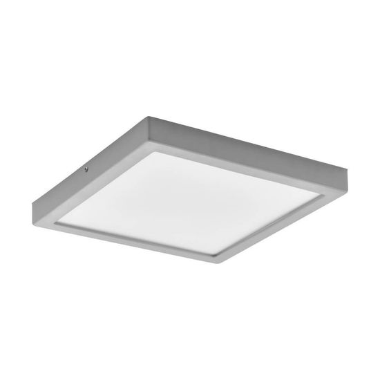 Eglo 75634 IDUN 2 LED Ein-/Aufbauleuchte 15,5W 300x300mm Silber Weiss Neutralweiss