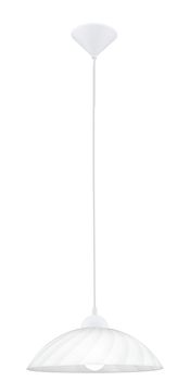 Eglo 82785 Vetro Hängeleuchte E27 Kunststoff weiss
