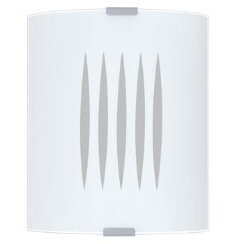 Eglo 83132 Grafik Wandleuchte / Deckenleuchte E27 Stahl Motiv Linien