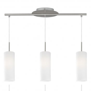 Eglo Pendelleuchte Troy3 3xE27 Stahl und Glas 85978