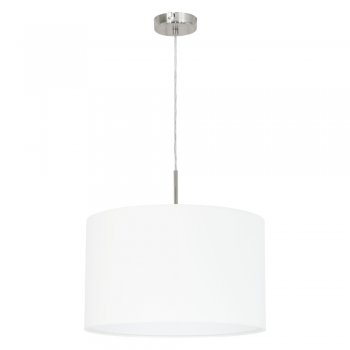Eglo Pendelleuchte Pasteri Ø38cm E27 weiss matt