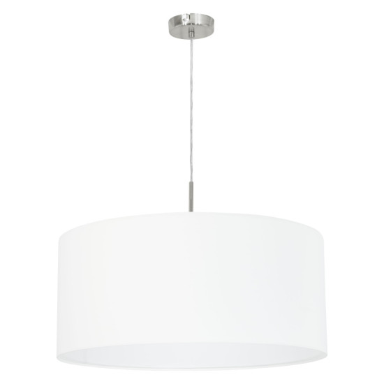 Eglo Pendellampe Pasteri Ø53cm E27 weiss matt