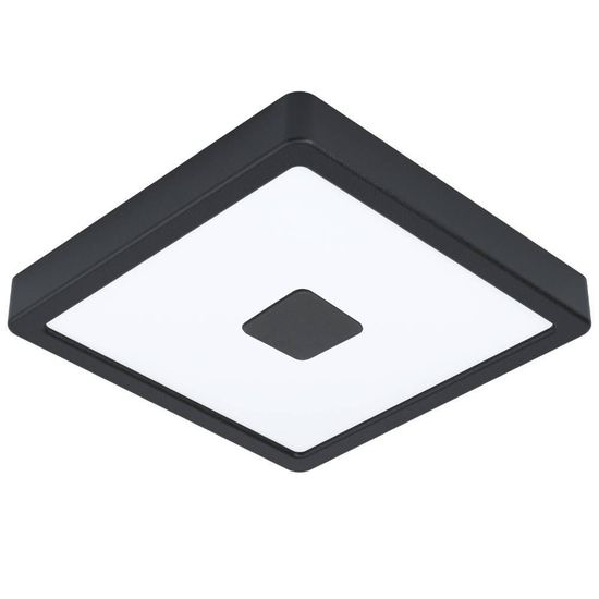 Eglo 900283 IPHIAS 2 LED Außen-Ein-/Aufbauleuchte 17W 210x210mm Schwarz Weiss Warmweiss IP44