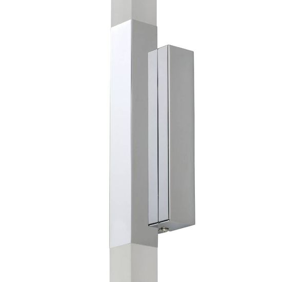 Eglo 900618 ALCUDIA LED Außen-Wand-/Deckenleuchte 2x5,5W Chrom Satiniert Warmweiss IP44