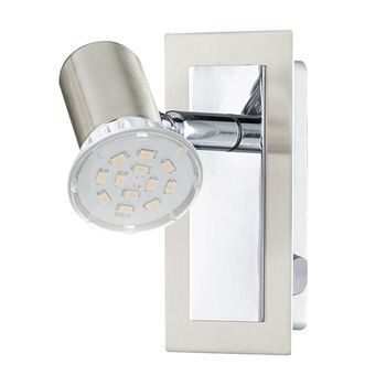 Eglo 90914 Rottelo LED Spot 5W Stahl nickel-matt chrom