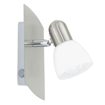 Eglo 90982 Enea Spot E14 Stahl nickel-matt weiss