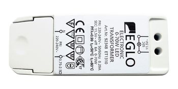 Eglo 92348 Transformator 12V 70W für Leuchtband Lichtleisten