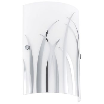 Eglo 92742 Rivato Wandleuchte E14 Stahl weiss chrom