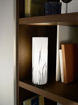 Eglo 92743 Rivato Tischleuchte E27 weiss chrom