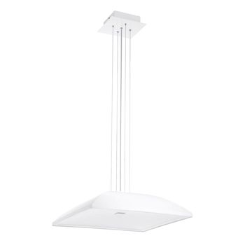 Eglo 92783 Zagarole LED Hängeleuchte 24W Stahl weiss