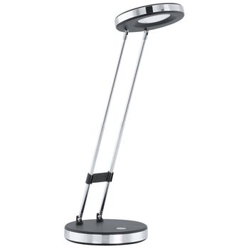 Eglo 93076 Gexo LED Tischleuchte 3W Kunststoff Stahl schwarz chrom