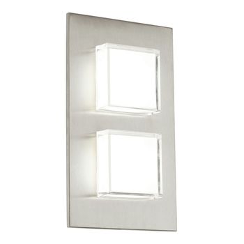 Eglo Pias LED Außenwandleuchte 2X2.5W Edelstahl