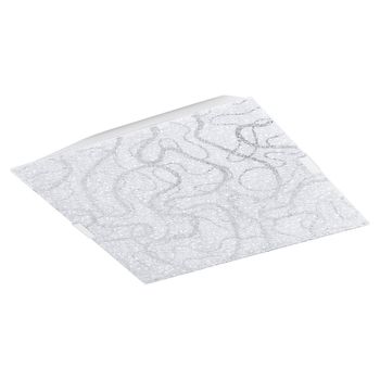 Eglo 93538 Ardales LED Wandleuchte / Deckenleuchte 12W Stahl weiss klar