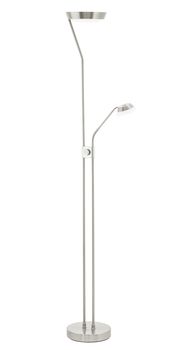 Eglo 93713 Sarrione LED Stehleuchte Stahl nickel-matt satiniert