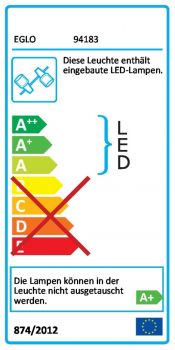 Eglo LED Deckenspot Montale 4x5.4W Nickel matt